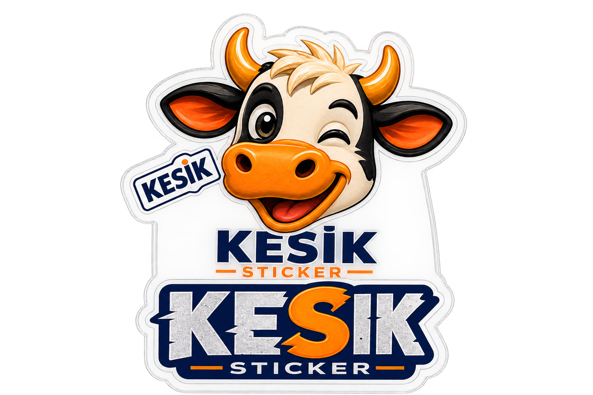 Şeffaf Sticker